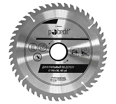 Диск пильный по дереву 190х30 мм, 48 зубьев Pobedit 5305195