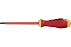 Диэлектрическая отвертка Felo Ergonic 5,5х1,0х125 плоская шлицевая 41305590