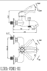 Смеситель для ванны Cezares Lira LIRA-M-VDM1-01 хром