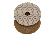 Круг шлифовальный алмазный гибкий АГШК для сухой полировки 100 мм, P3000 S.E.B. 103AT-BW3000