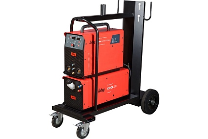 Инвертор Fubag сварочный INTIG 320 T W DC PULSE+FB TIG 18 5P 4m+мод. охлаждения+тележка, 31453.2