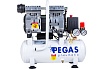 Малошумный компрессор Pegas Pneumatic PG-601 безмасляный 6615