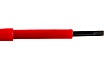 Диэлектрическая отвертка Сибртех SL3*75mm CrV, до 1000В, двухкомпонентная рукоятка// 12931