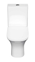 Унитаз-компакт Aquatek Optima Square AQ4411-00 безободковый, с микролифтом