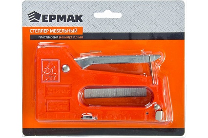 Мебельный степлер Ермак пластик 4-8ммх11,3мм 648-062