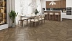 SPC ламинат Alpine Floor Chevron Alpine Дуб Насыщенный 600x127x5 мм, ECO 18-4