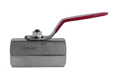 Шаровой кран Hy-Lok 110 серии из нержавеющей стали SS 316, NPT 3/8&quot; внутр. - NPT 3/8&quot; внутр., уплотнение peek BV-F-6N-PK