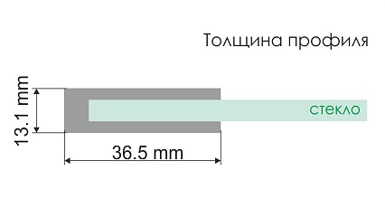 Душевой уголок WasserKRAFT Vils 56R10 120x100 прямоугольный