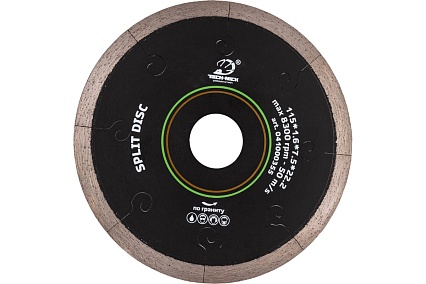 Диск алмазный сплошной по граниту SPLIT DISC (115х22.2 мм) TECH-NICK 41000355