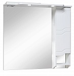 Зеркальный шкаф Руно Стиль 85 R белый