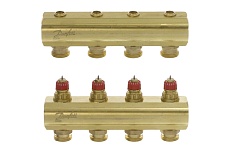 Коллекторы Danfoss FHF-4 для 4 контуров 088U0504