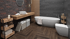 SPC ламинат Alpine Floor Parquet LVT Дуб Альферац 590x118x2,5 мм, ECO 16-22