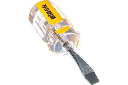 Отвертка SL 6х38мм Biber Стандарт 85579 тов-079489