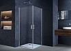 Душевой уголок Vincea Alpha VSR2-3AL7085CL 85x70 хром, прозрачное