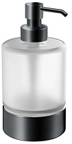 Дозатор жидкого мыла Inda Mito A20060NE21 черный матовый
