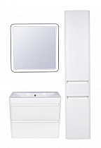 Мебель для ванной Style Line Атлантика 60 см подвесная, белый антискрейч