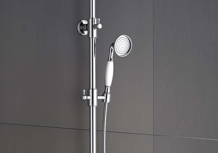 Душевая стойка Aquatek Классик AQ2563CR термостат, хром