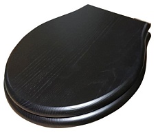 Крышка-сиденье Globo Paestum PS20RN с микролифтом, черный дуб/хром