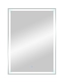Зеркальный шкаф Art&Max Techno 55x80 AM-Tec-550-800-1D-R-DS-F с подсветкой, белый матовый