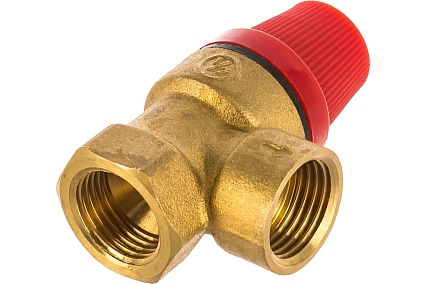 Предохранительный клапан СТМ ТЕРМО 1/2", г/г, 6 Бар CRVP6F12