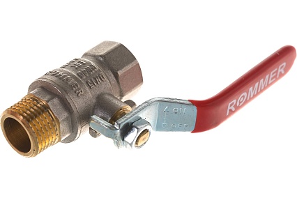 Шаровой кран Rommer 1/2", ВН/НР, RBV-0002-0210315, RG008UB5B4NOJ6
