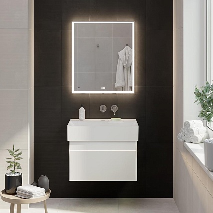 Мебель для ванной Kerama Marazzi Logica 70 см 2 ящика, белоснежный