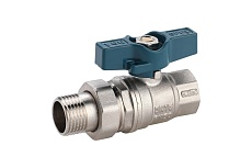 Шаровой кран РМС люкс с полусгоном гшба-15 (1/2&quot;) ГШБА-15-Л