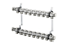 Распределительный коллектор Oventrop 1&quot;, Multidis SH 9 1407159