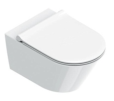 Подвесной унитаз Catalano Zero 0111550001 безободковый, белый глянец