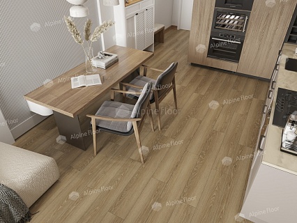 Виниловый ламинат Alpine Floor Ultra New LVT Дуб Сантана 1219.2x184.15x2 мм, ECO 5-38