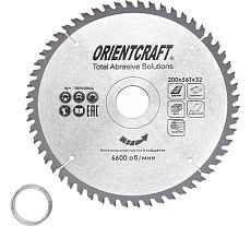 Диск пильный по мультиматериалам Orientcraft 200х32/30мм, 56Z 1009220056