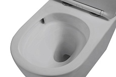 Подвесной унитаз Vincea Tornado Globo VT1-14TMG безободковый, серый матовый
