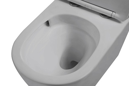 Подвесной унитаз Vincea Tornado Globo VT1-14TMG безободковый, серый матовый