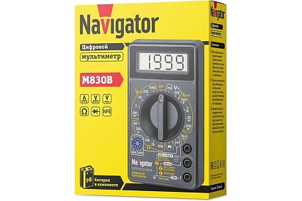 Мультиметр Navigator NMT-Mm02-830B 82430