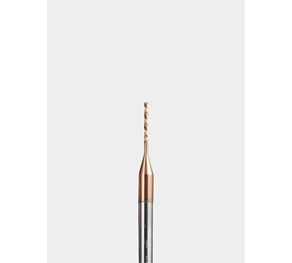 Сверло твердосплавное ц/х РОСИНСТРУМЕНТ 1.1x4х12x62 3D без подачи СОЖ TiSiN 311041262