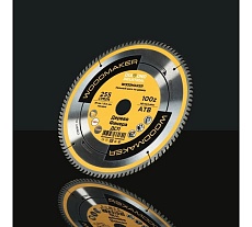 Диск пильный по дереву Woodmaker 255x30/25.4 мм, Z=100 ATB Diamond Industrial DIDD255Z100