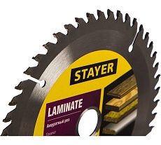 Пильный диск Laminate line для ламината (160x20 мм, 48T) Stayer 3684-160-20-48