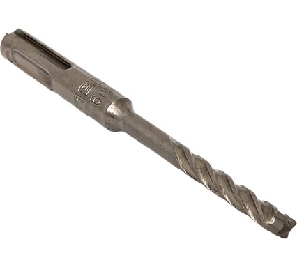 Бур по бетону Professional SDS-plus 6x110 мм, 4 резца EKF db-6-110-4x4-ue