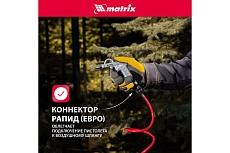 Пневматический продувочный пистолет с удлиненным соплом Matrix 135 мм 57332