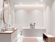 Смеситель для ванны Hansgrohe ShowerTablet Select 400 24340000 с термостатом, хром