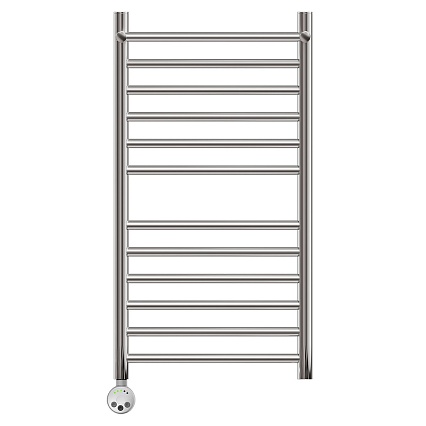 Полотенцесушитель электрический Point PN10148SPE П11 40x80 с полкой, хром
