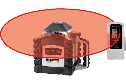 Полностью автоматический ротационный лазер Laserliner Quadrum 410 S 053.00.07A