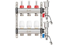 Коллекторная группа AV Engineering AVE136, 3 выхода AVE13600103K