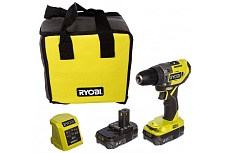 Бесщеточная ударная дрель-шуруповерт Ryobi ONE+ R18PD5-220S 5133003734