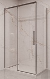 Душевой уголок Vincea Stella VSR-1ST8012CLGM 120x80 вороненая сталь, прозрачное
