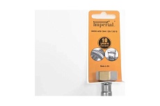 Подводка для холодной и горячей воды Imperial 699.60 в том числе питьевой, в стальной оплетке, гибкая 0,6 м 1/2F-1/2F DN8