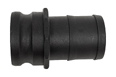 Камлок TITAN LOCK 3in типа E, ниппель с хвостовиком (полипроп.) TL300EPP