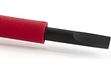 Отвёртка Sata плоск. (серия G) 2.5x75 мм. (180/26.0мм.) изолир., SLOTTED, прямой шлиц, &quot; - &quot;, &quot;минус&quot;, 61311