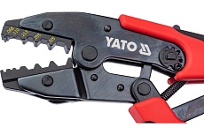 Пассатижи для обжима и зачистки проводов в наборе Yato 6 предметов (пластиковый кейс) YT-2245