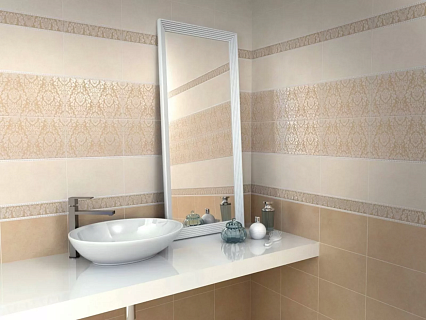 Керамическая плитка Kerama Marazzi Золотой пляж беж светлый 20х30 см, 8262